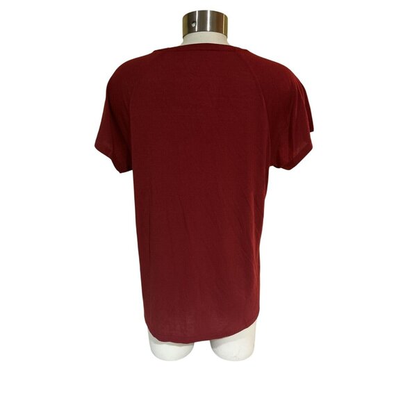 USC Trojans Colosseum Athletics The Front Tie Red T-Shirt Women's M NEW - Picture 6 of 7